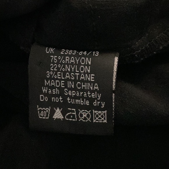 Hell Bunny - Suzy Parker Black with White spotted Dress - size Small - Picture 6 of 9